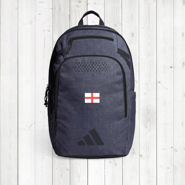 adidas® Defender 5 Backpack Customized with Embroidery England flag, P – STYLAB-X